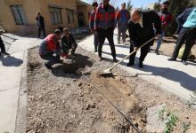 گزارش تصویری مراسم روز درختکاری